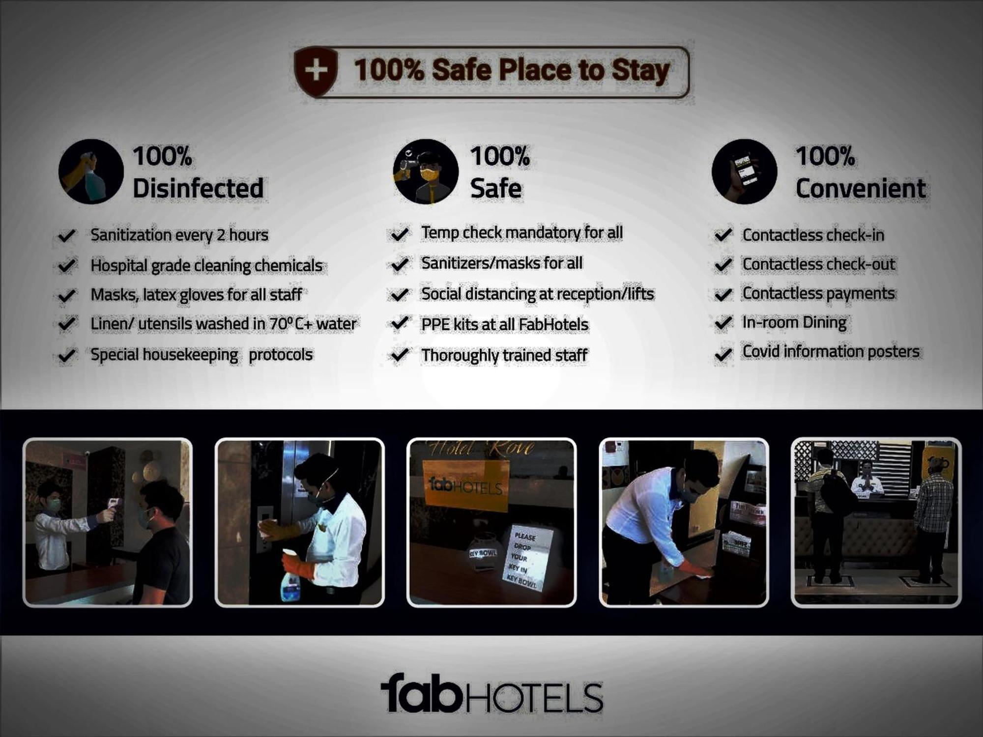Fabhotel A&M - Nr Lv Prasad Institute, Banjara Hills ไฮเดอราบัด ภายนอก รูปภาพ